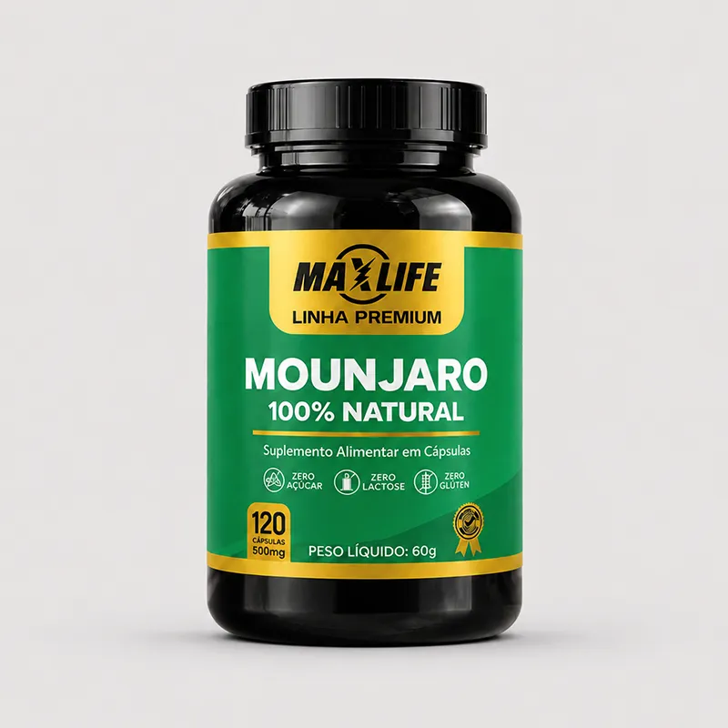 Monjaro 100% Natural Zero Açucar, Zero Lactose e Zero Gluten